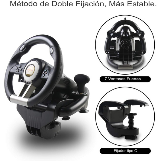 Volante Carreras PXN Palanca + Pedales