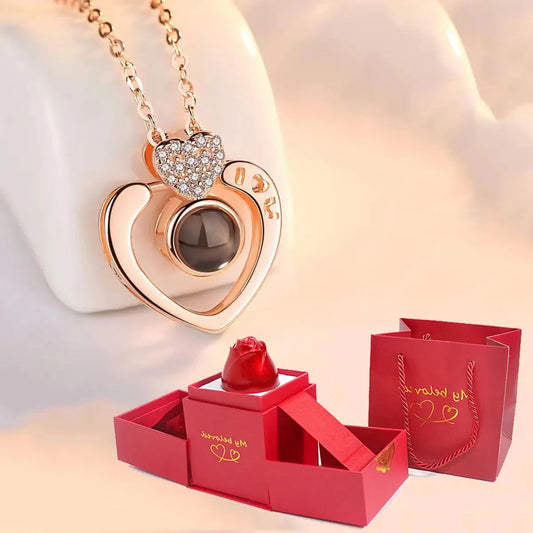 Collar Amor Genosos + Rose Box