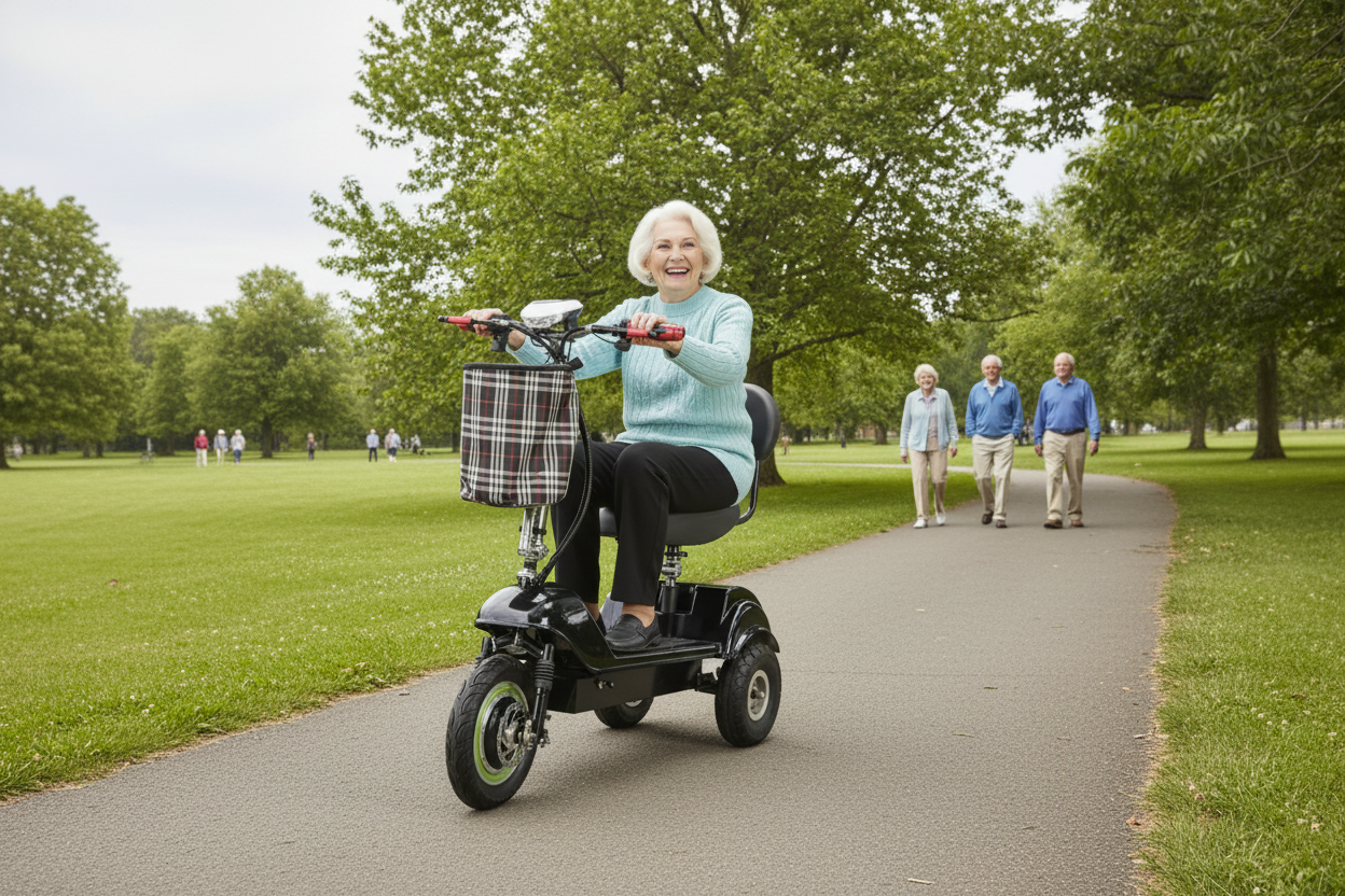 Gray helmet for bikers