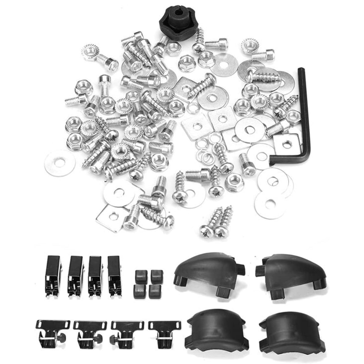 Portaequipajes malla aluminio 125x90 cm