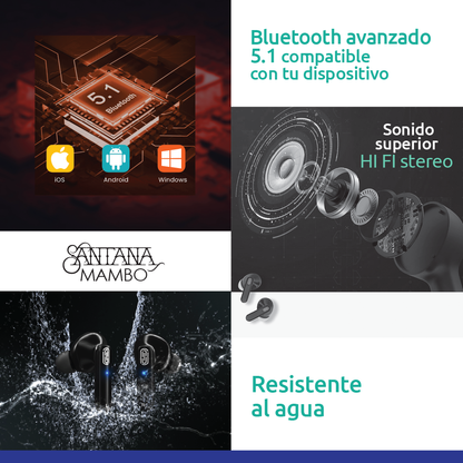 Santana Mambo Auriculares Inalámbricos