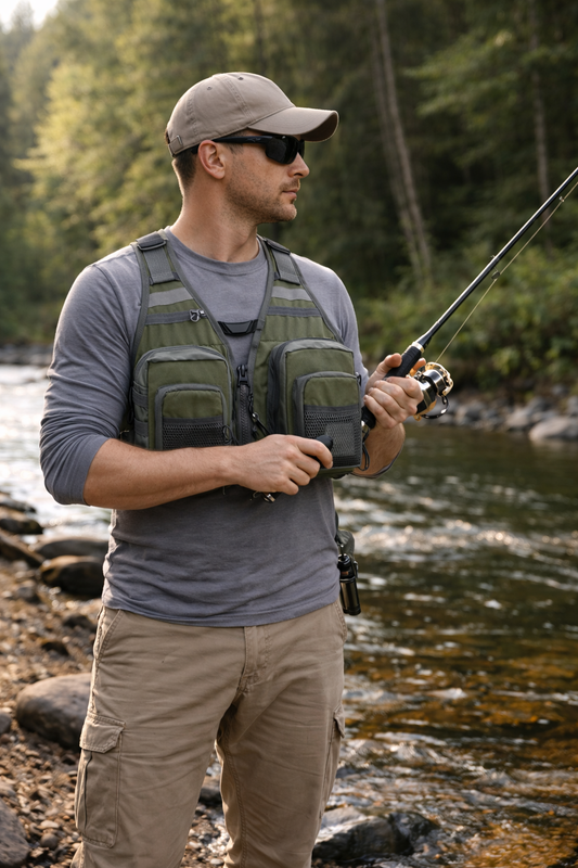 Chaleco salvavidas de Pesca